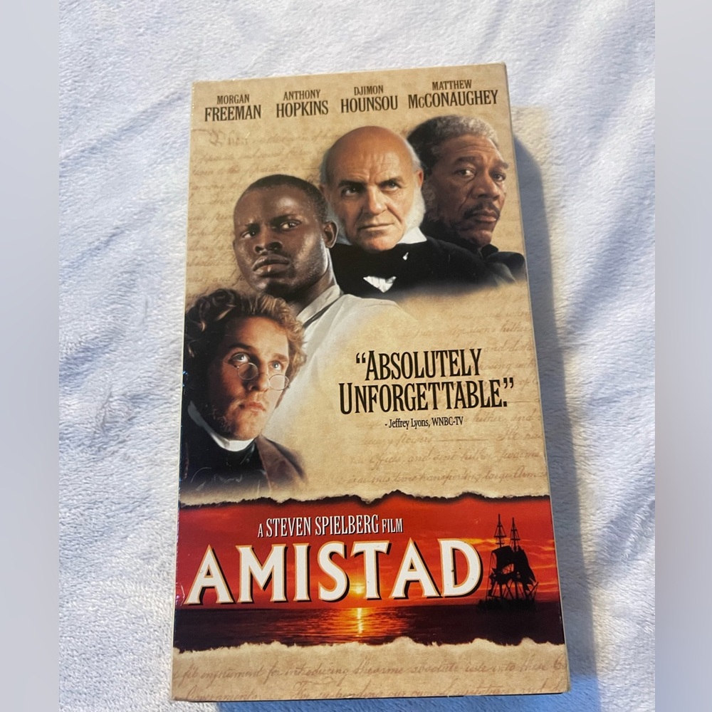 Amistad (Steven Spielberg movie) Original VHS Tape